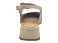 sei unica z933 beige slingback  donna pelle