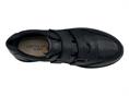 grunland sc4636 nero scarpa uomo pelle velcro