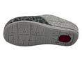 grunland ci1551 grigio ciabatta donna camera zeppa