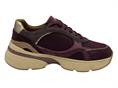 janet j-441 bordo sneakers pelle donna tessuto