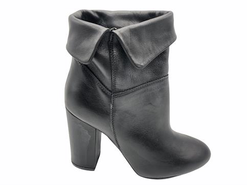 PROGETTO V223 NERO TRONCHETTO AUTUNNO DONNA