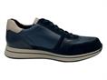 mephisto gilford blu scarpa pelle uomo cerniera