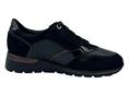 mephisto ereen nero sneakers pelle donna cerniera