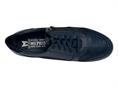 mephisto iasmina blu scarpa pelle donna zeppa media