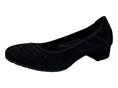 calpierre db604 nero decolte camoscio donna