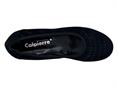calpierre db604 nero decolte camoscio donna