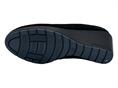 melluso k90431 nero mocassino camoscio donna