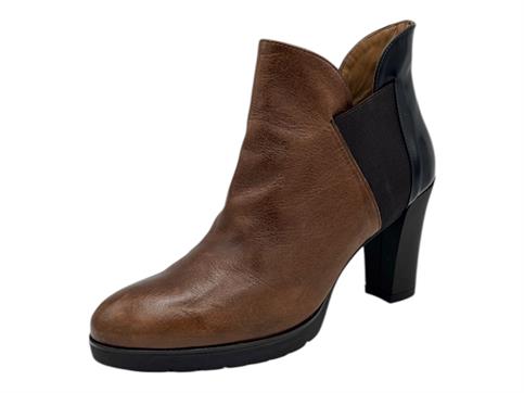melluso l5137 marrone tronchetto PELLE donna