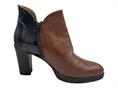 melluso l5137 marrone tronchetto PELLE donna