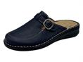 grunland ce0261 blu ciabatta  donna pelle plantare