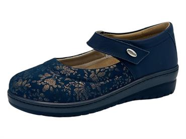 grunland sc6270 blu ballerina donna plantare