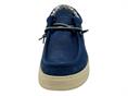 grunland sc6227 blu scarpa tessuto  uomo