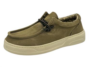 grunland sc6227 taupe scarpa in tessuto uomo