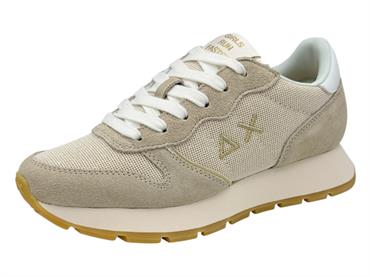 sun68 z36203 oro sneaker tessuto camoscio donna