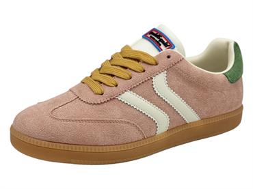 gold&gold gb1059 rosa sneakers ecopelle  donna