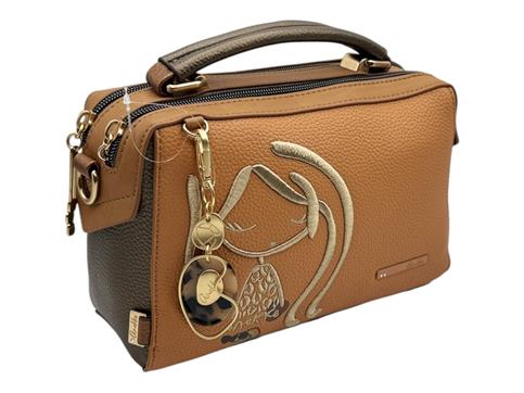 anekke 42873-443 cuoio borsa ecopelle