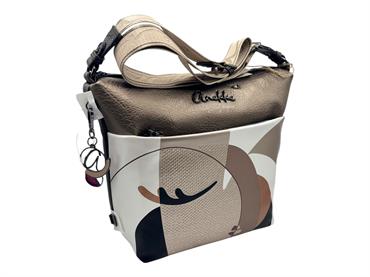 anekke 42753-248 bronzo borsa ecopelle