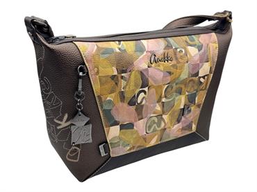 anekke 42723-544 marrone borsa ecopelle