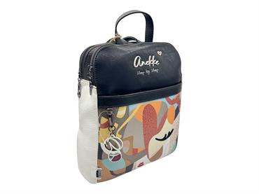 anekke 42755-073 bianco zaino ecopelle