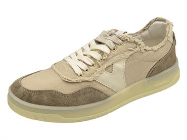 victoria 1257146 beige sneaker tessuto  uomo