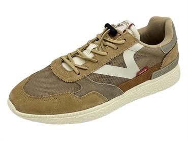 victoria 8805102 beige sneaker tessuto  uomo