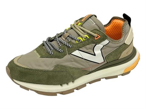 victoria 8811105 verde sneaker tessuto  uomo