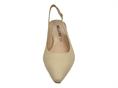 melluso d201 bianco slingback pelle donna