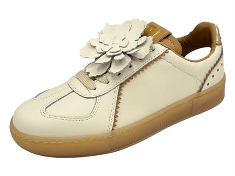 gio+ blue 1021 latte sneakers pelle  donna