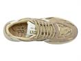 gio+ dalia beige sneaker tessuto  donna oro