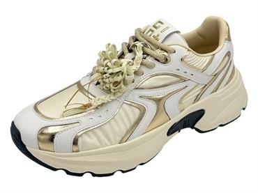 gio+ dalia bianco sneaker tessuto tela  donna