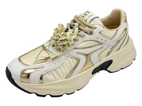 gio+ dalia bianco sneaker tessuto tela  donna