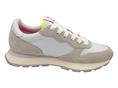 sun68 z36201 bianco sneaker tessuto  donna