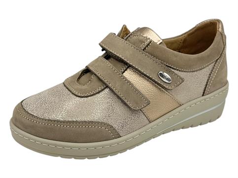 grunland sc6277 corda scarpa  pelle plantare donna