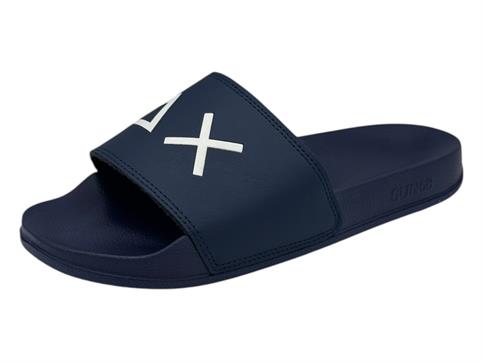 sun68 x36110 blu ciabatta  uomo