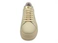 janet j564 beige sneakers pelle platform donna