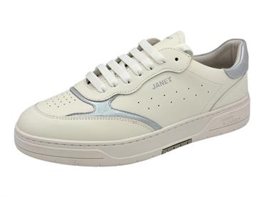 janet j581 bianco sneakers pelle donna