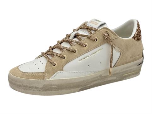 crime london 29154 bianco sneakers pelle  donna