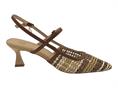 gold&gold gp980 marrone slingback  donna