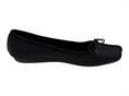 clarks freckle nero ballerina pelle donna