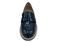 donna soft 6696 blu mocassino pelle donna