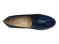donna soft 6696 blu mocassino pelle donna