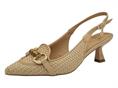 gold&gold gp732 beige slingback donna rafia