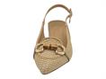 gold&gold gp732 beige slingback donna rafia