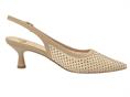 gold&gold gd196 oro slingback strass donna tacco bas