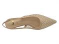 gold&gold gd196 oro slingback strass donna tacco bas