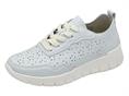 grunland sc0196 bianco sneaker tessuto donna leggere