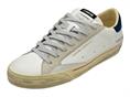 crime london 19055 bianco sneakers pelle  uomo