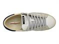 crime london 19055 bianco sneakers pelle  uomo