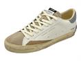 crime london 19050 bianco sneakers pelle uomo