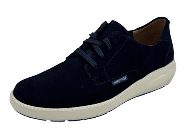 mephisto joris blu scarpa camoscio  uomo